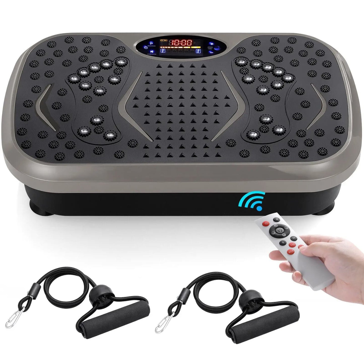 Vibrationsplatte für Zuhause – Ganzkörpertraining & Lymphdrainage zum Abnehmen ✅ Kostenloser Versand