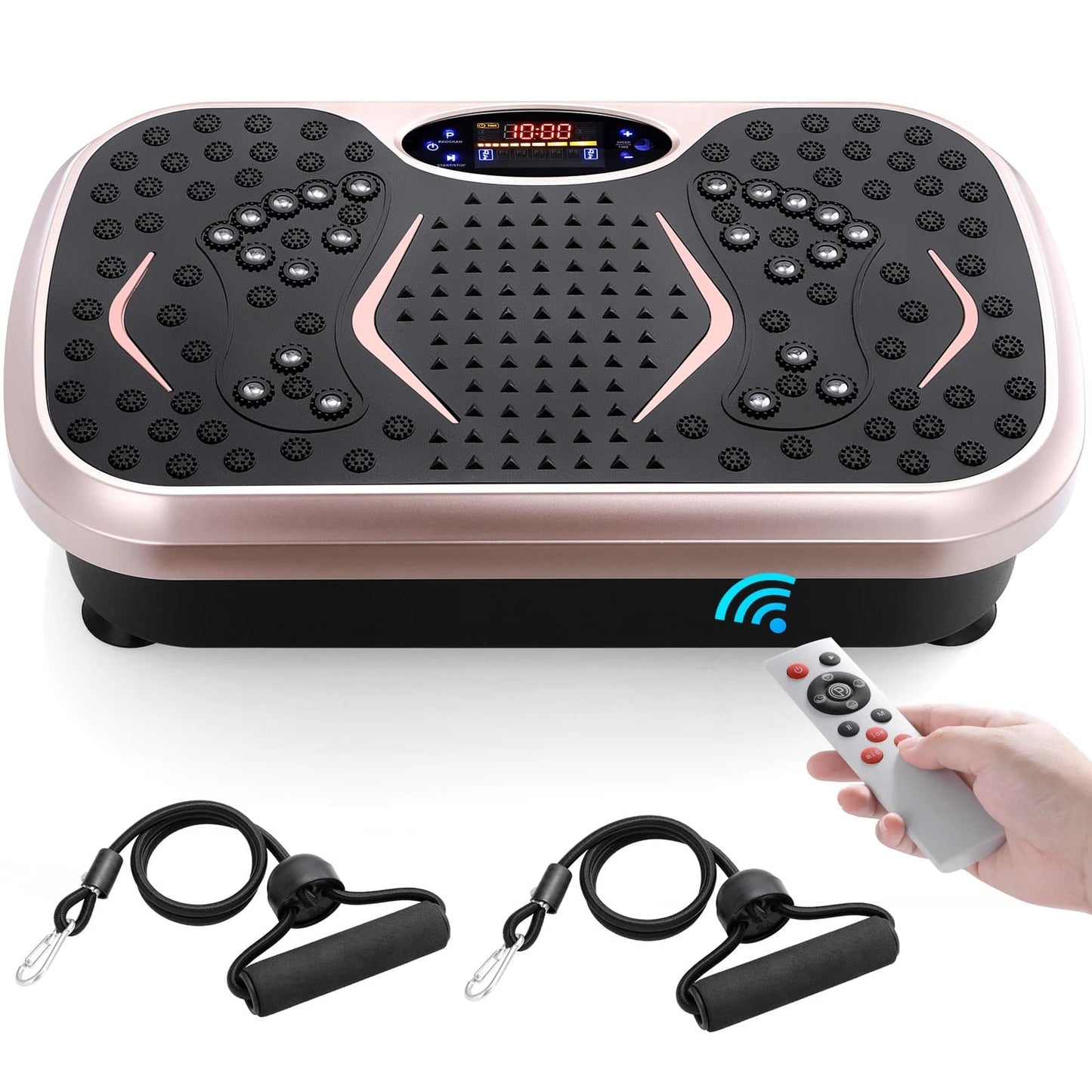 Vibrationsplatte für Zuhause – Ganzkörpertraining & Lymphdrainage zum Abnehmen ✅ Kostenloser Versand